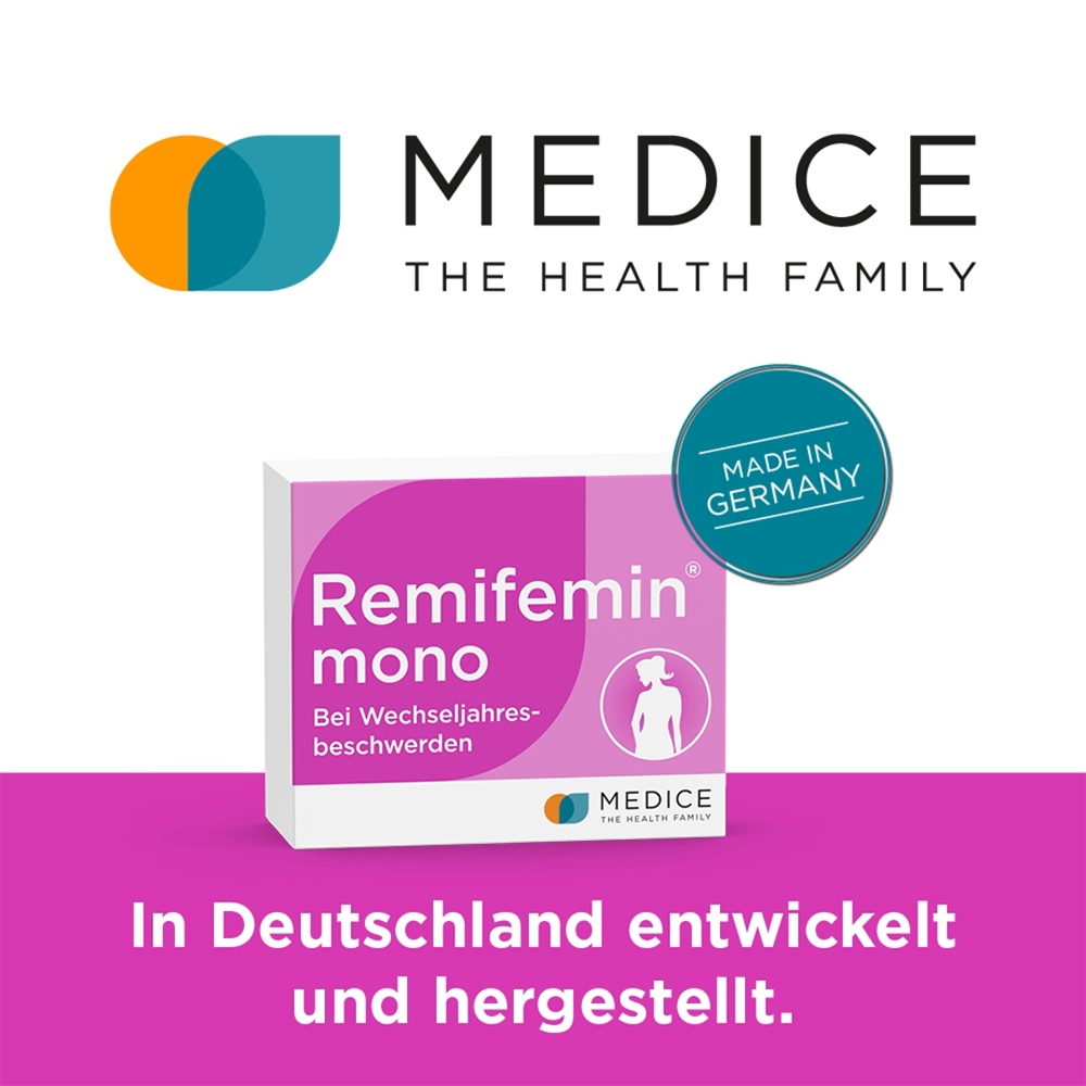 Remifemin mono hormonfreie Hilfe bei Wechseljahresbeschwerden