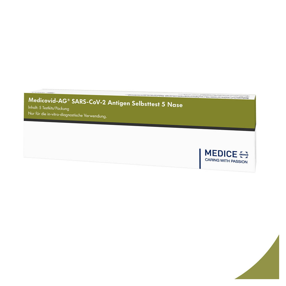 Medicovid-AG Corona Schnelltest 5 Tests