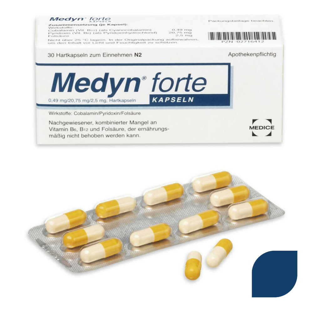 Medyn forte - wirkt B-Vitaminmangel entgegen 30 Stück