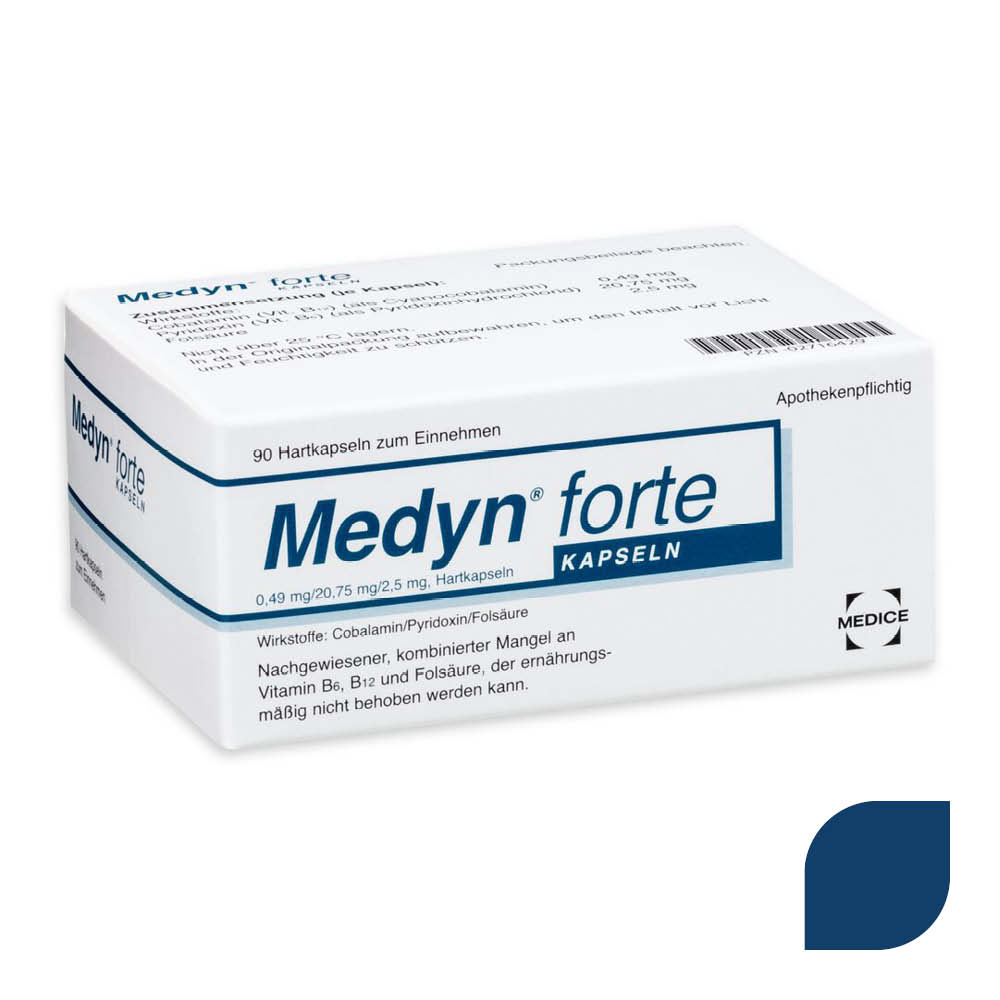 Medyn forte - wirkt B-Vitaminmangel entgegen 90 Stück